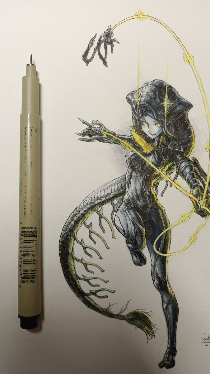 naxus_f's tweet photo. Archon Nira
#warframe #warframefanart https://t.co/pKQXcAXYJq
