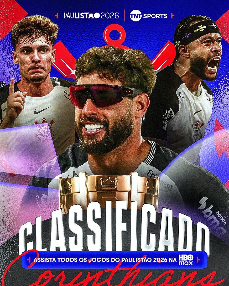 O MAIOR CAMPEÃO TÁ EM BUSCA DO BI! 🦅 O Corinthians foi "maloqueiro e sofredor" mas venceu e se garantiu nas quartas de final! O Timão enfrenta a Portuguesa na próxima fase!

TODOS OS JOGOS DO MATA-MATA DO PAULISTÃO SÓ NA HBO MAX! 💪 No próximo final de semana têm as quartas de
