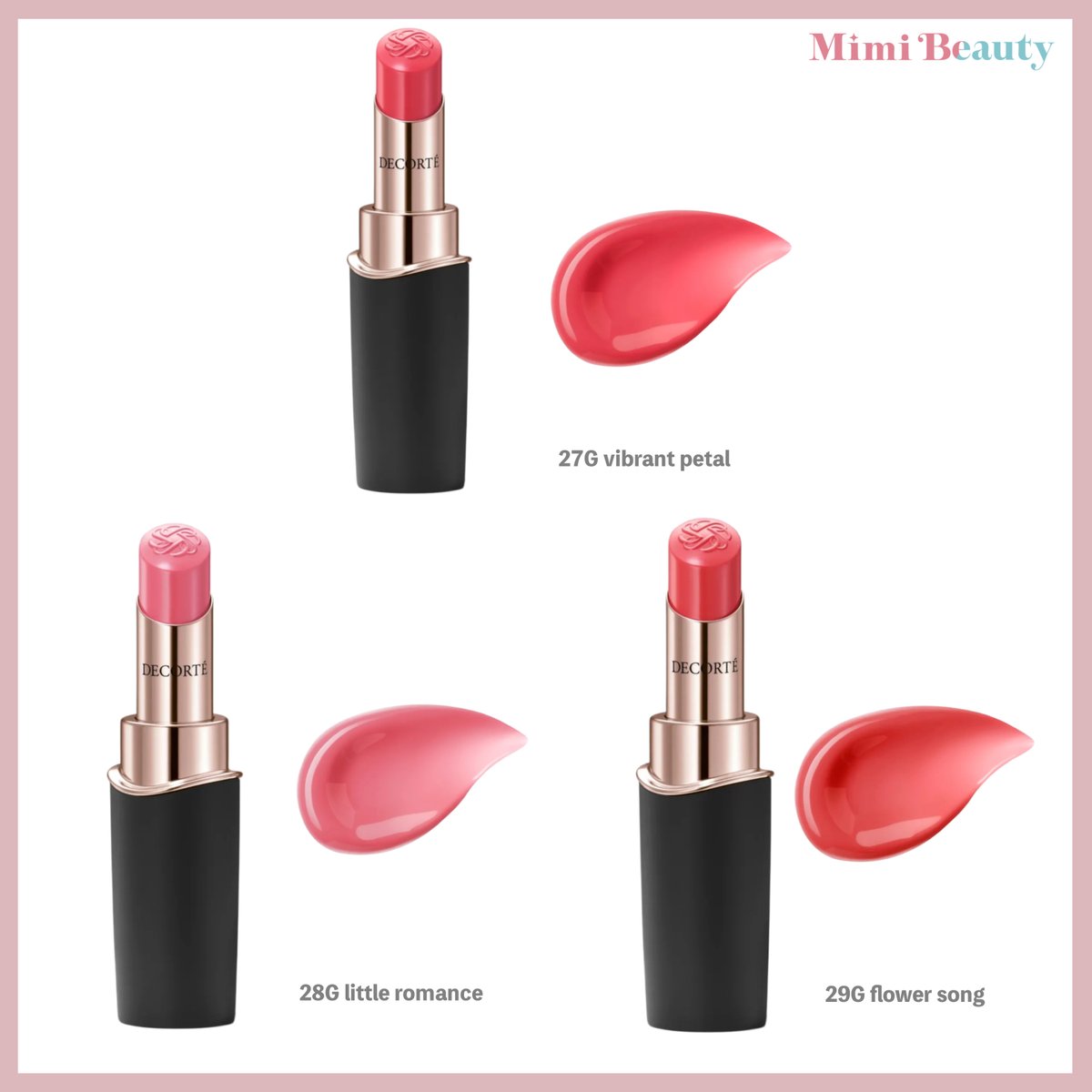 コスデコの大人気リップから新色が登場💐 顔をパッと明るく見せて