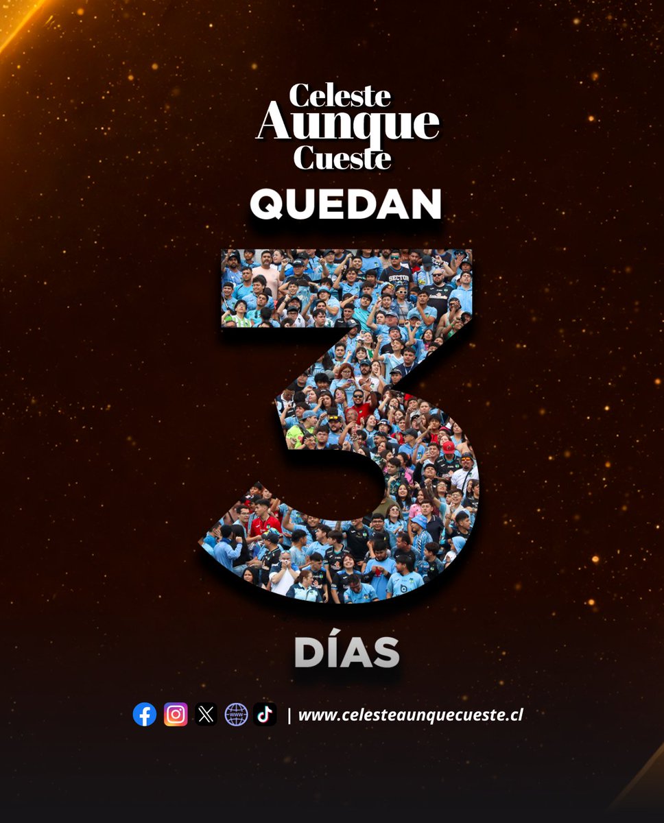 3️⃣ 𝗱í𝗮𝘀 𝗽𝗮𝗿𝗮 𝘃𝗲𝗿 𝗮 𝗢'𝗛𝗶𝗴𝗴𝗶𝗻𝘀 𝗲𝗻 𝗖𝗼𝗽𝗮 𝗟𝗶𝗯𝗲𝗿𝘁𝗮𝗱𝗼𝗿𝗲𝘀
#CelesteAunqueCueste ✍️