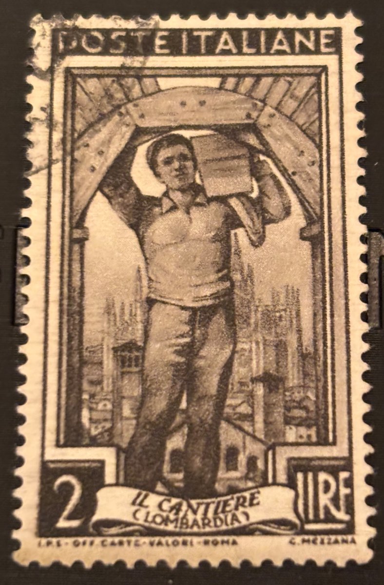 Italy 🇮🇹 1950. Definitive Set,”Italia al Lavoro” (Lombardy)