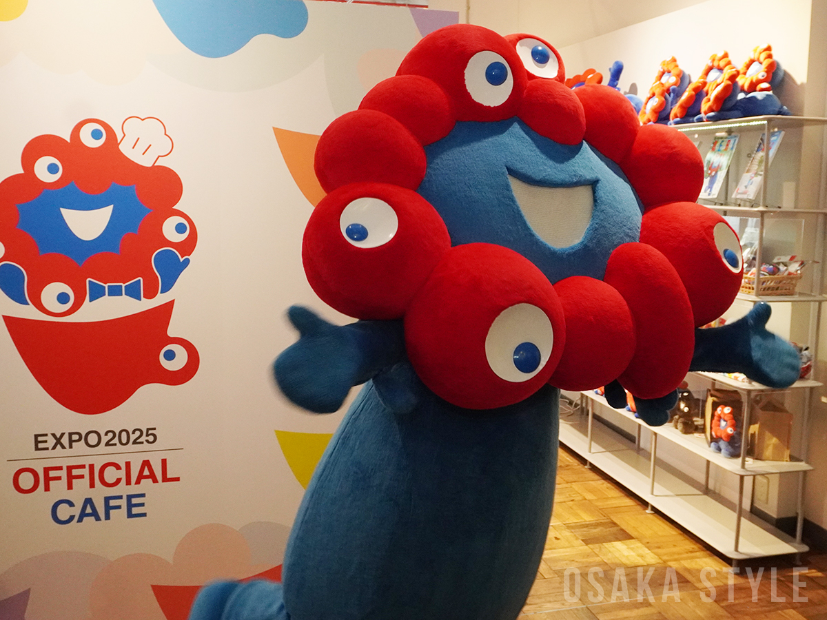 「EXPO2025 オフィシャルカフェ」が期間限定オープン　ミャクミャクジェラートなど提供 osaka.style/news/60881/ 

#大阪・関西万博 #ミャクミャク #EXPO2025