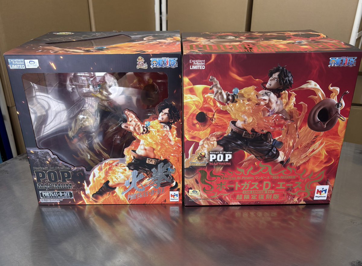 おはようございます！稀屋です🌞 🔥P.O.P MAXIMUM ポートガス・D