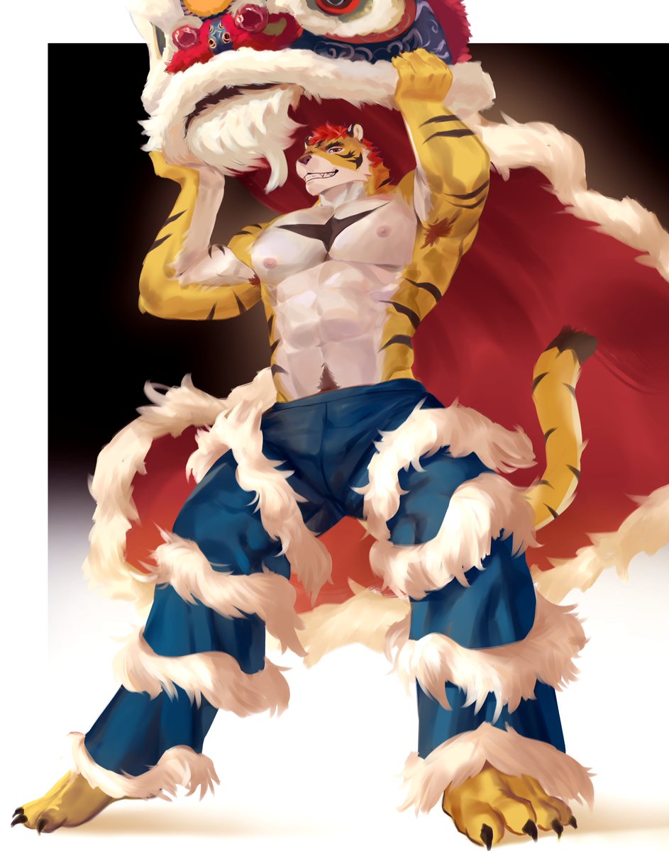 Happy Lunar New Year!

🎨： <a href="/Alexlion_art/">Alex</a>