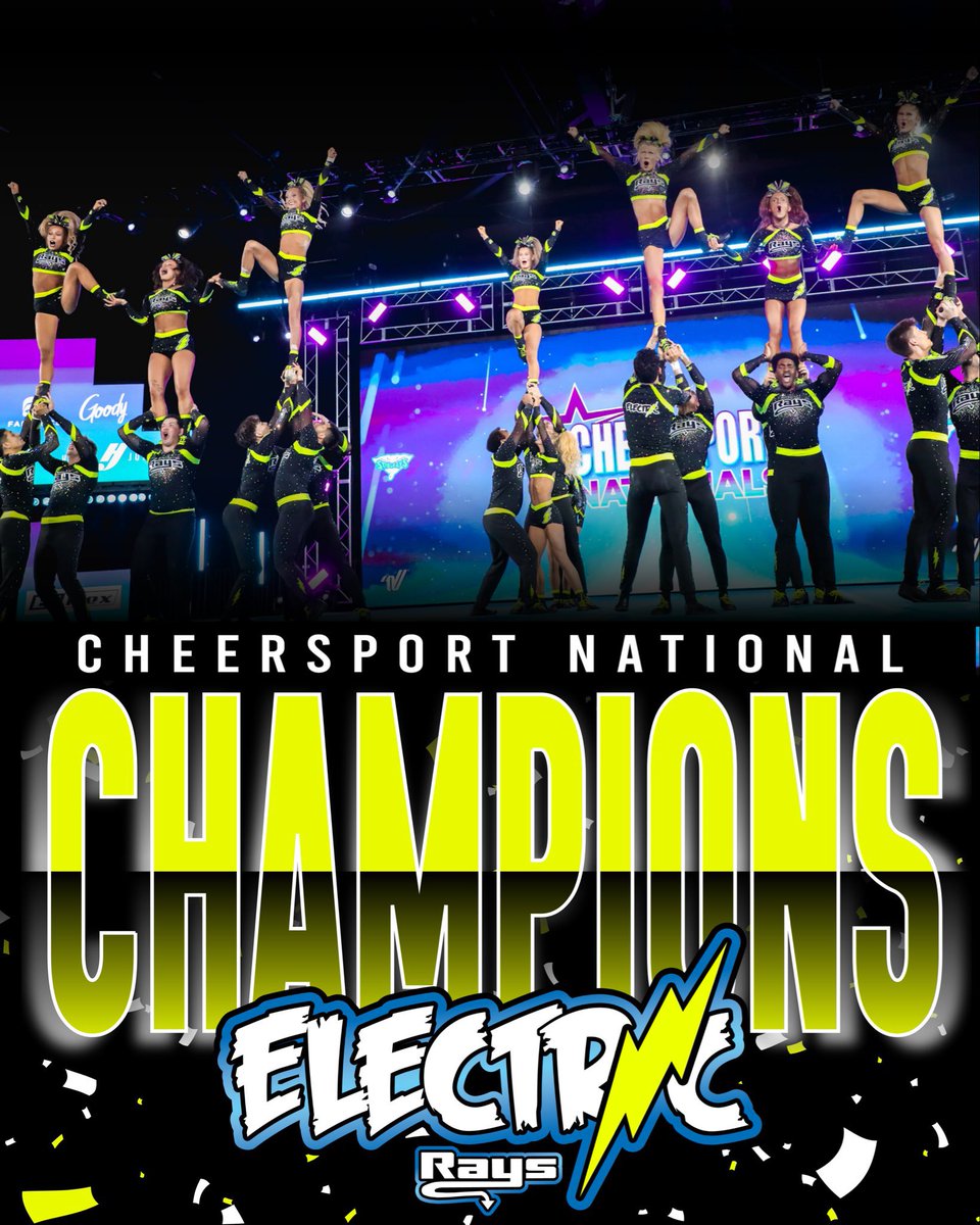NATIONAL CHAMPIONS ONE MORE TIME! ⚡️🖤