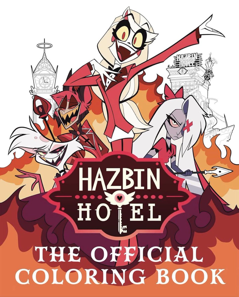 TheCartoonBase's tweet image. ‘HAZBIN HOTEL’ Season 1 is getting a coloring book.

The 64-page coloring book will release on June 30.