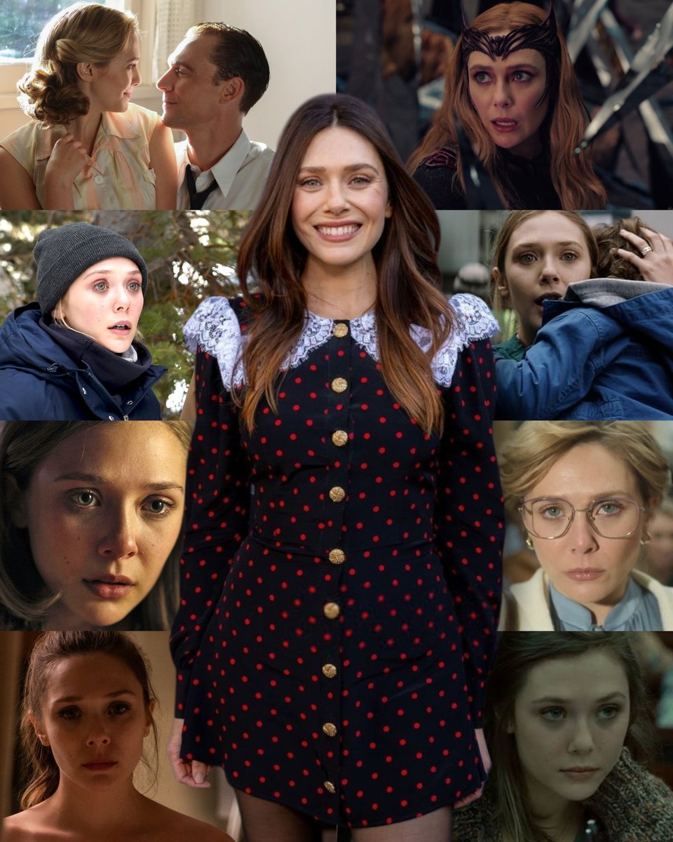 ¡Feliz cumpleaños 37, ELIZABETH OLSEN! 🎉🎂