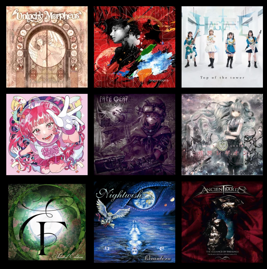 Kaizel_Metal's tweet image. Ave Mujica好きに贈る女性Voメタル9選

#AveMujica 
↓