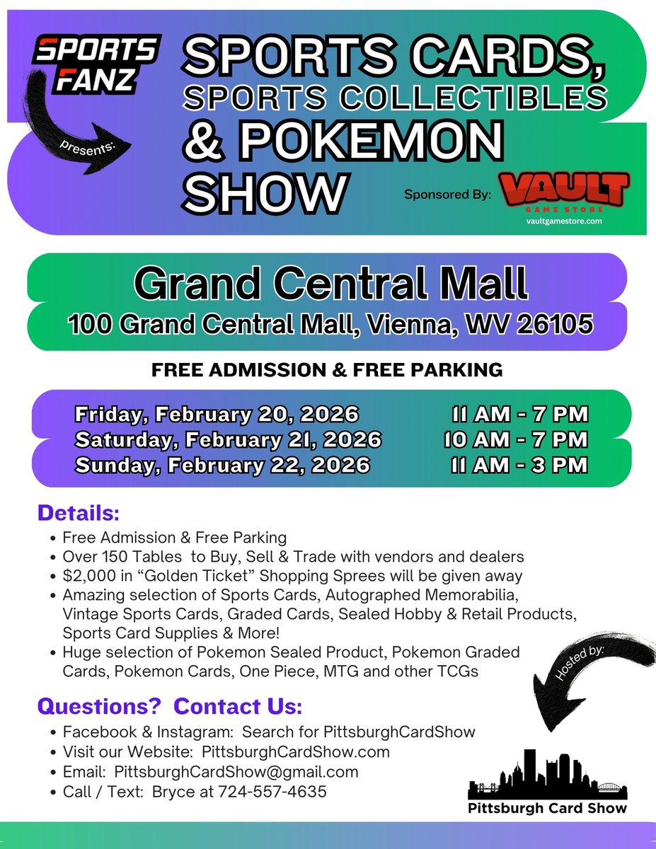 Pittsburgh Card Show tweet media