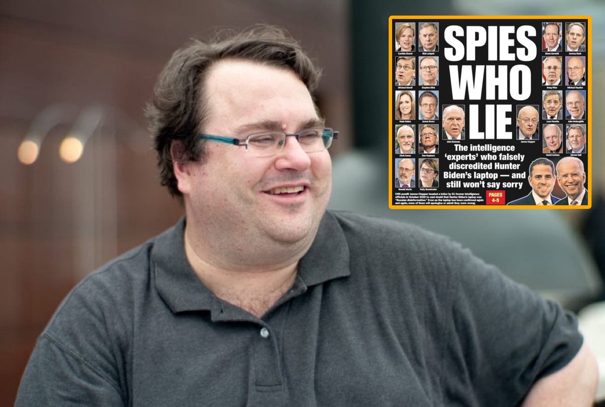 DschlopesIsBack's tweet image. BREAKING: 51 former intelligence officials sign letter stating that Reid Hoffman never went to Jeffrey Epstein’s island or house and that claims to the contrary have all the hallmarks of Russian disinformation