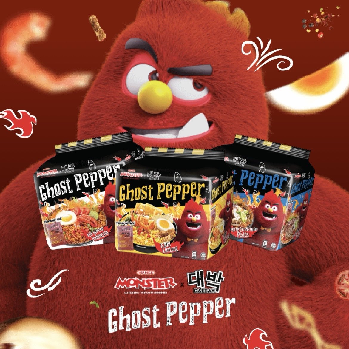 Kalau negara jiran boleh ubah
Samyang ke jenama ni

Pedas pun ada perisa
bermacam-macam 😆