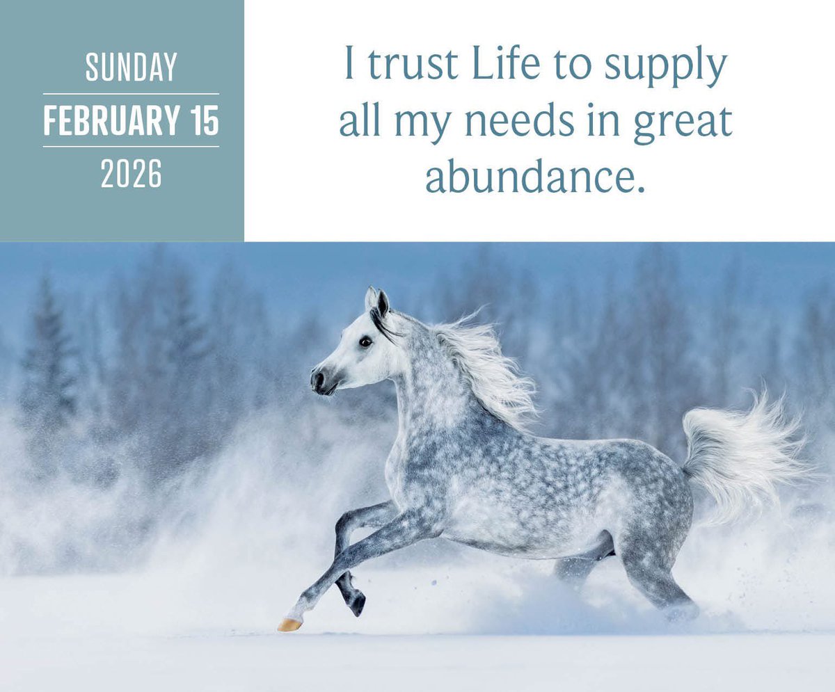 Confío en que la Vida suplirá todas mis necesidades en gran abundancia.
#LouiseHay