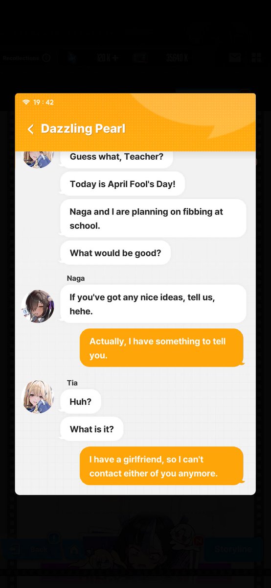 I finished Liars end in #Nikke #GoddessofVictoryNIKKE and it was amazing! There was so many funny and hilarious memories and times 🤭😂😄. It’s always fun to joke around with them and do silly stuff! Until next April fools event 😈