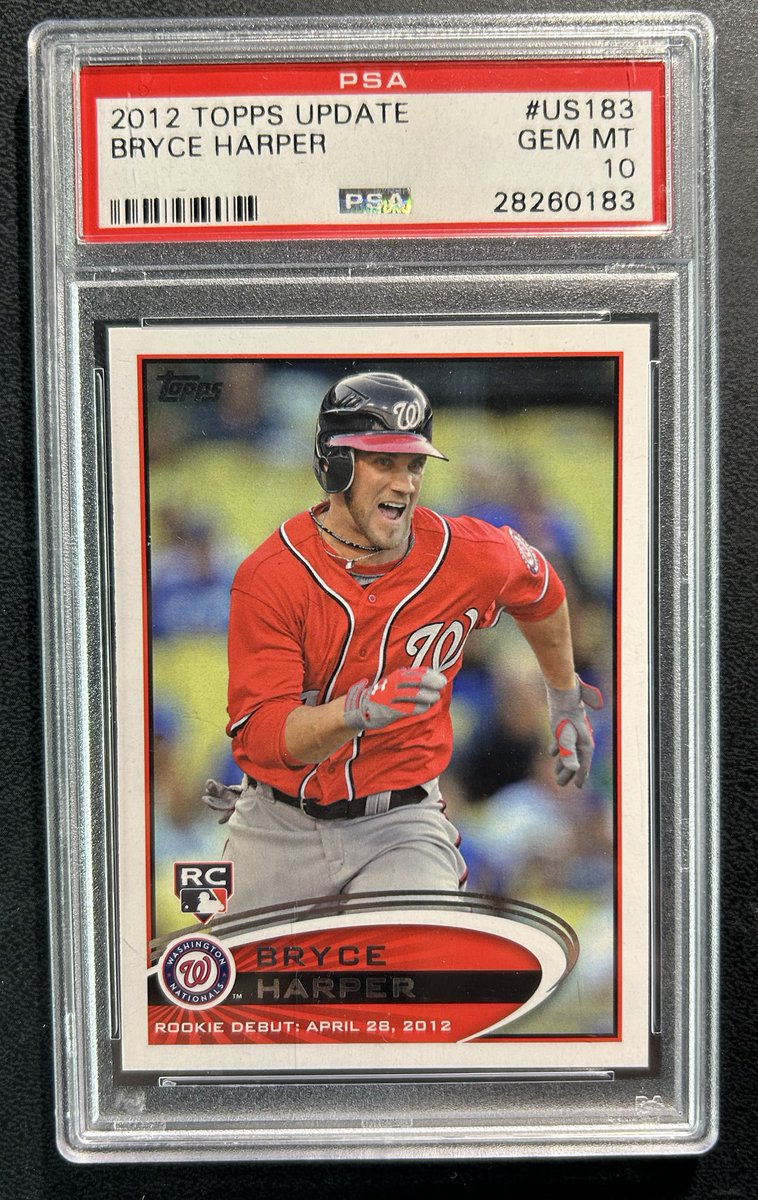 Bryce Harper RC PSA 10

Last 2 sales 

$100, $95

Take for $80 shipped
