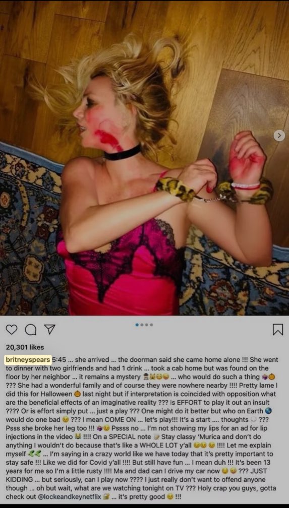 Ella nos advirtió tantas veces y la tachaban de loca. Yo siempre te creí Britney. 🥺