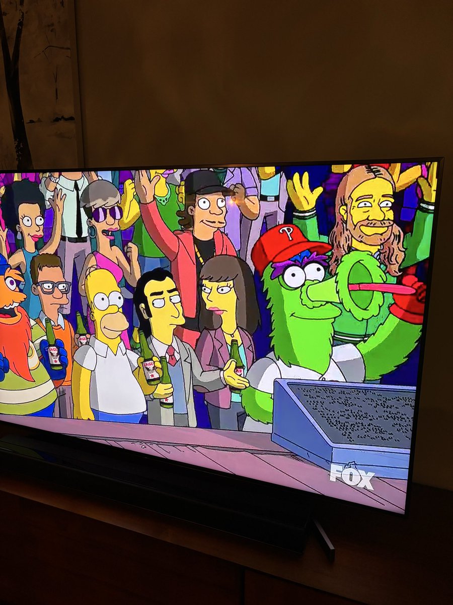 ThxJason's tweet photo. The Simpsons paid tribute to the late writer Dan McQuade tonight. https://t.co/JLsLfe6jcu