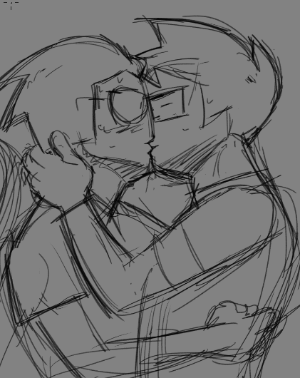 Mondus8's tweet photo. #powerlove was really good but i think my strawpage drawing got obliterated when i tried sending it so here's a quick sketch recreation https://t.co/MGPs8p7Tjp