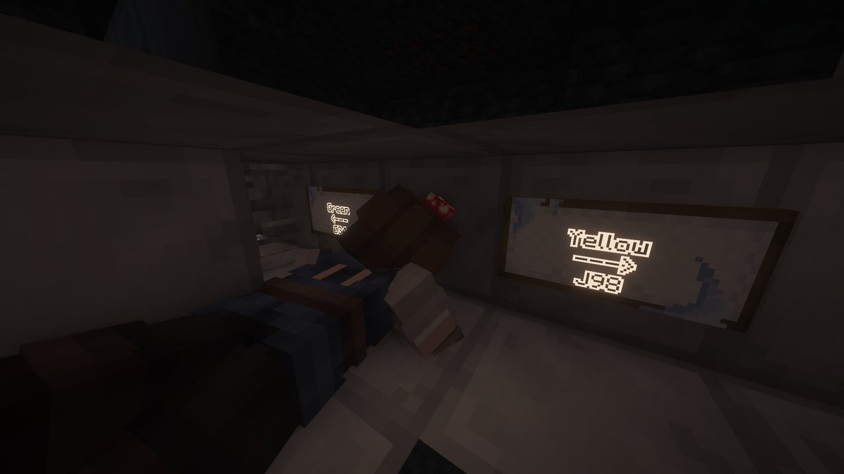 CryoSMP's tweet image. Group C, being lead by S104 AND S106, continue the search for ▇▇.

Antenna #2 being located, being pestered by ants, and crawling through a dusty vent system; the group has made great progress.

Coordinates for the Main Antenna located, there's just one more group to go.
:)