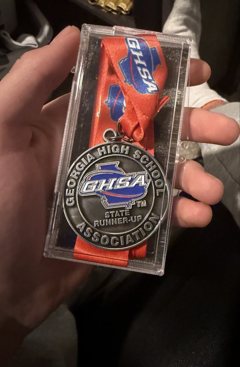 LucianBrock's tweet photo. Last weekend I took 2nd place at 5a GHSA state. Not what I wanted, however I would be ignorant to overlook the progress I’ve made. From my freshman season as a 2nd year wrestler not even qualifying for states, to my junior season making the finals. I’m coming for it all next year https://t.co/EB6Mfuc2ho