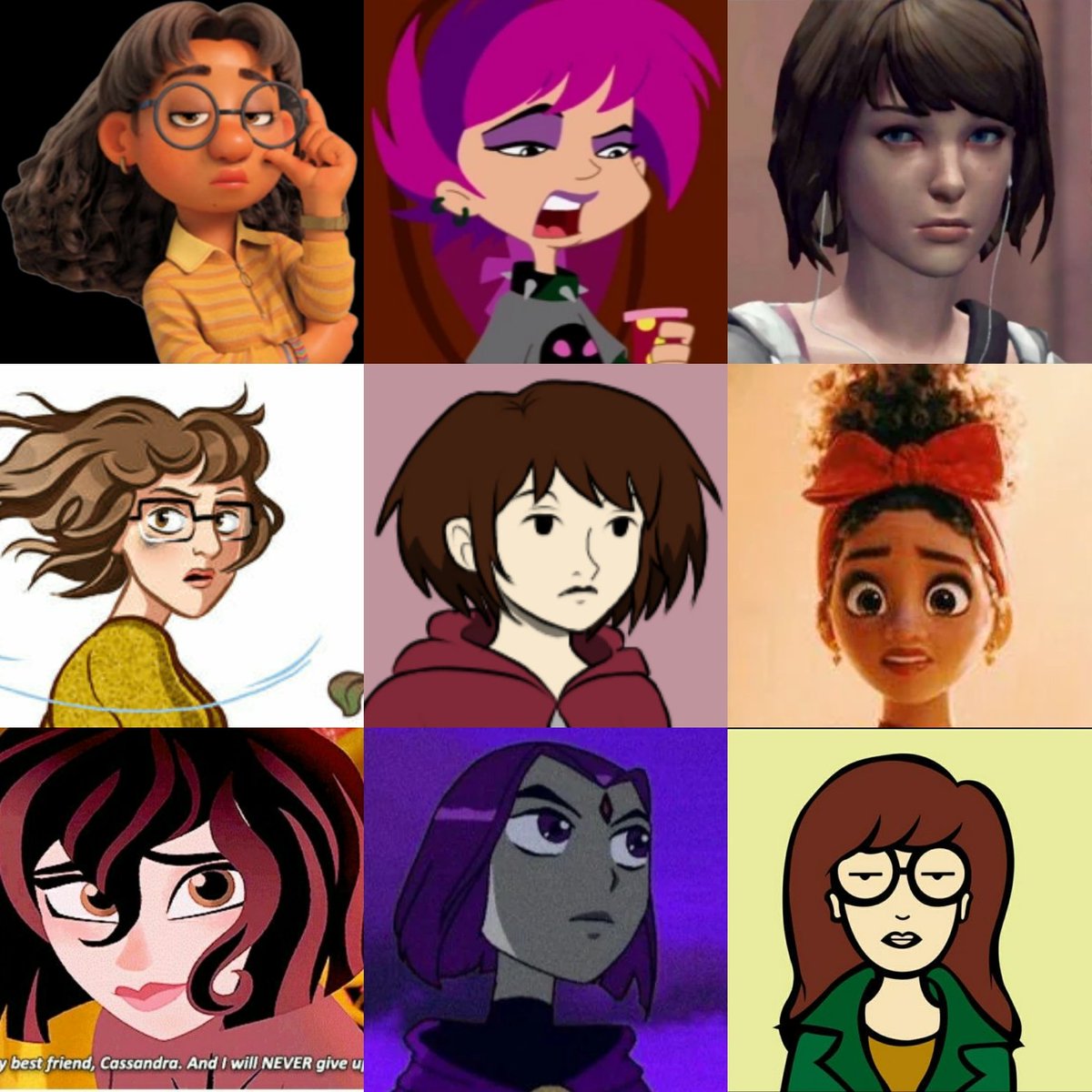 _CreaToR__'s tweet photo. Lianne (my oc) variants
#TurningRed #LifeisStrange #aWrinkleinTime #encanto #tangled #TeenTitans #Daria #thelifeandtimesofjuniperlee https://t.co/SjgOnF1YWK