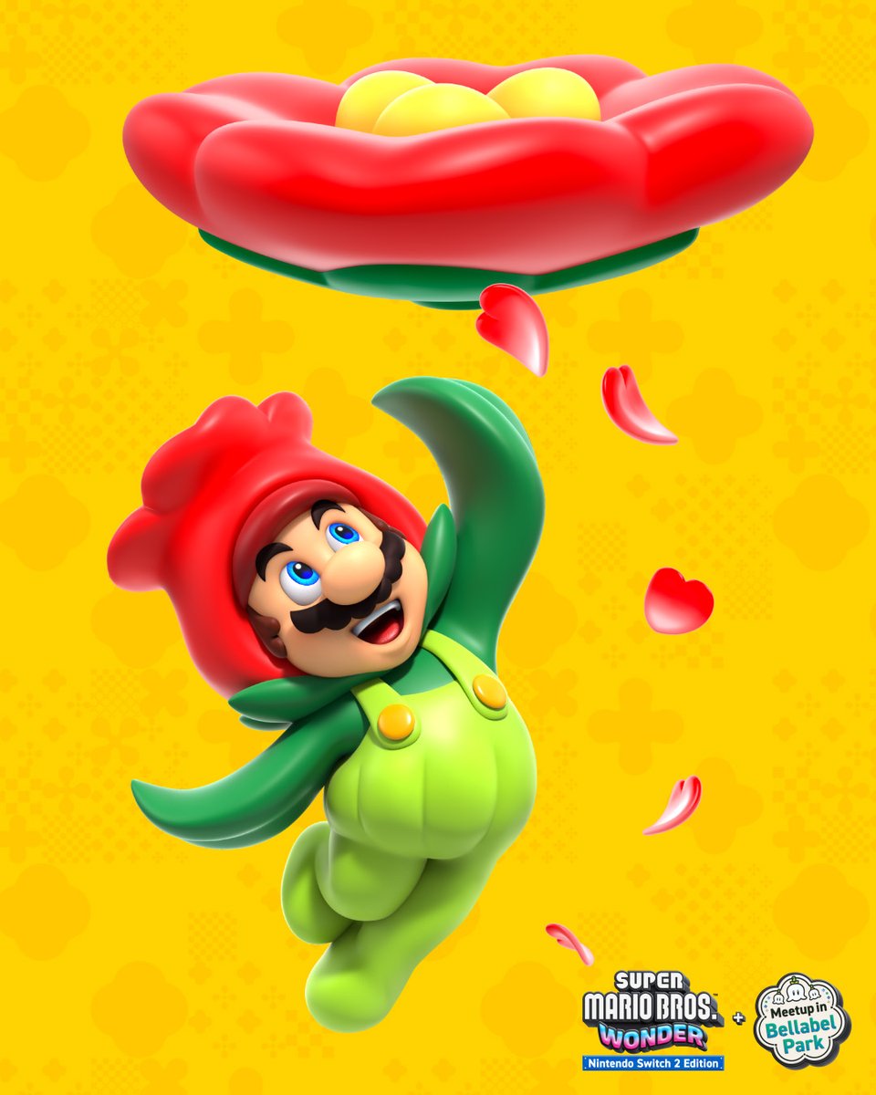 NintendoAUNZ's tweet image. Let's-a grow! #SuperMarioBrosWonder