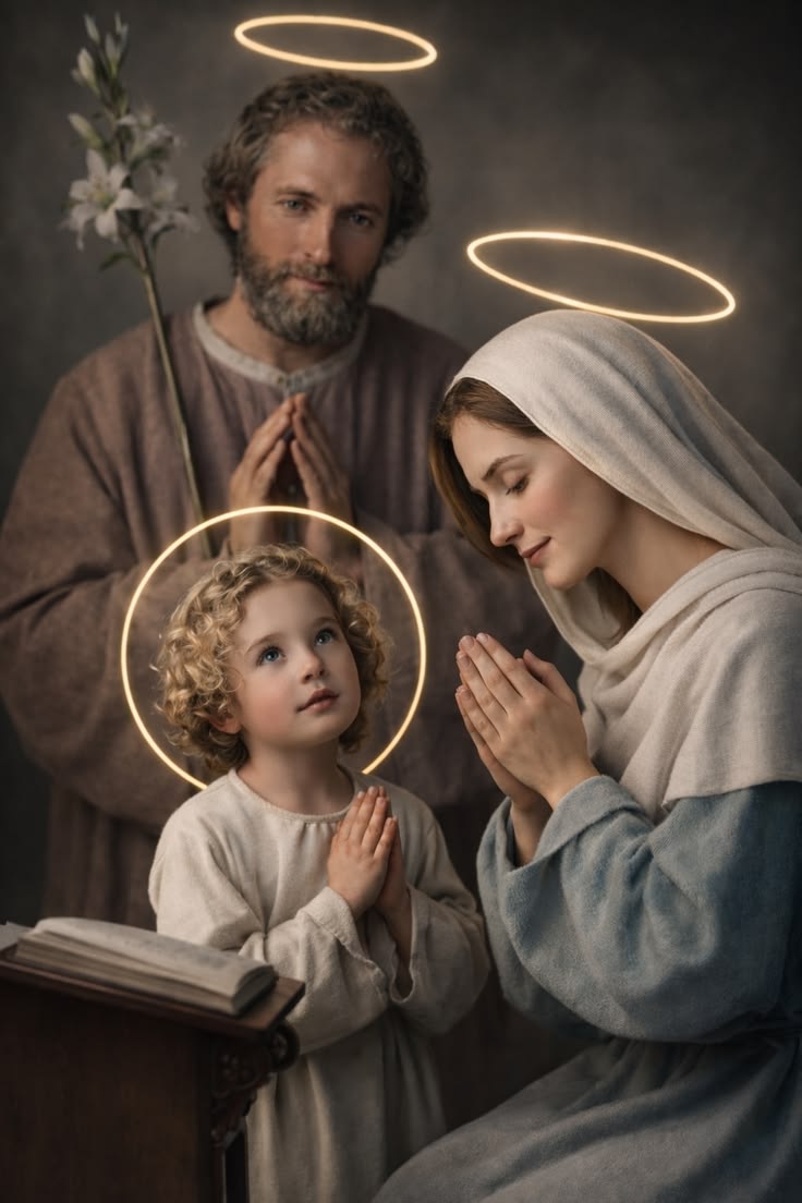 Mothermary0012's tweet photo. Holy family of Nazareth https://t.co/YiQOo8wajg