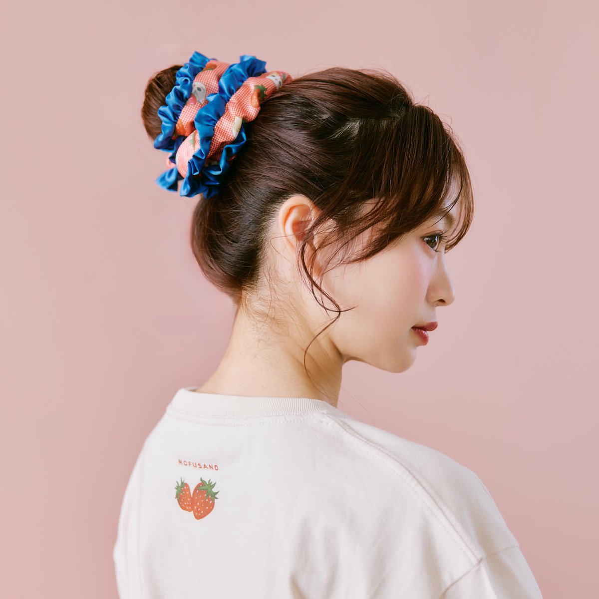 🍓新商品🍓 #mofusand MERCI STRAWBERRY 『シュシュ(全2種)』 各 2,090