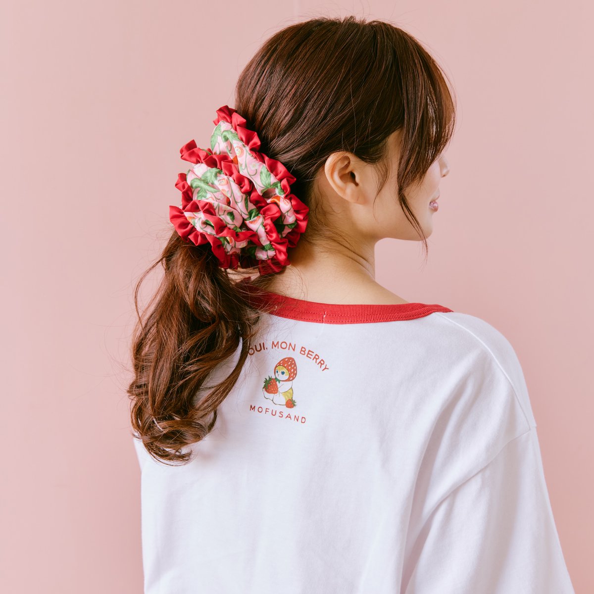 🍓新商品🍓 #mofusand MERCI STRAWBERRY 『シュシュ(全2種)』 各 2,090