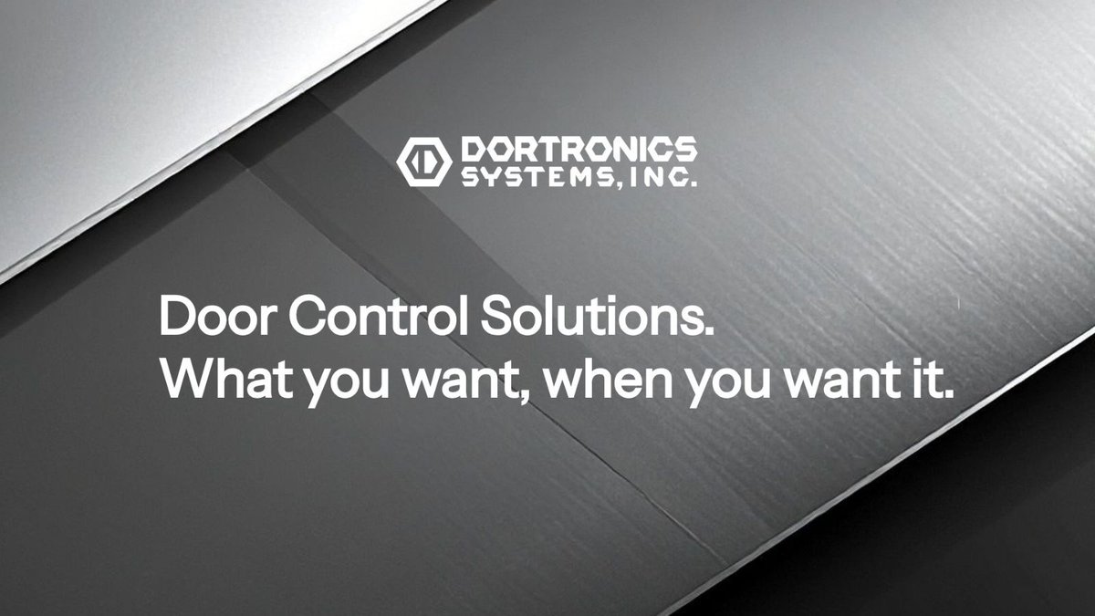 DortronicsSI's tweet image. Why Dortronics? As a single trusted supplier, we provide complete, customizable door control systems from switches to interlocks. Simplify your security. #WhyDortronics #DoorControl

buff.ly/VhpUYJJ