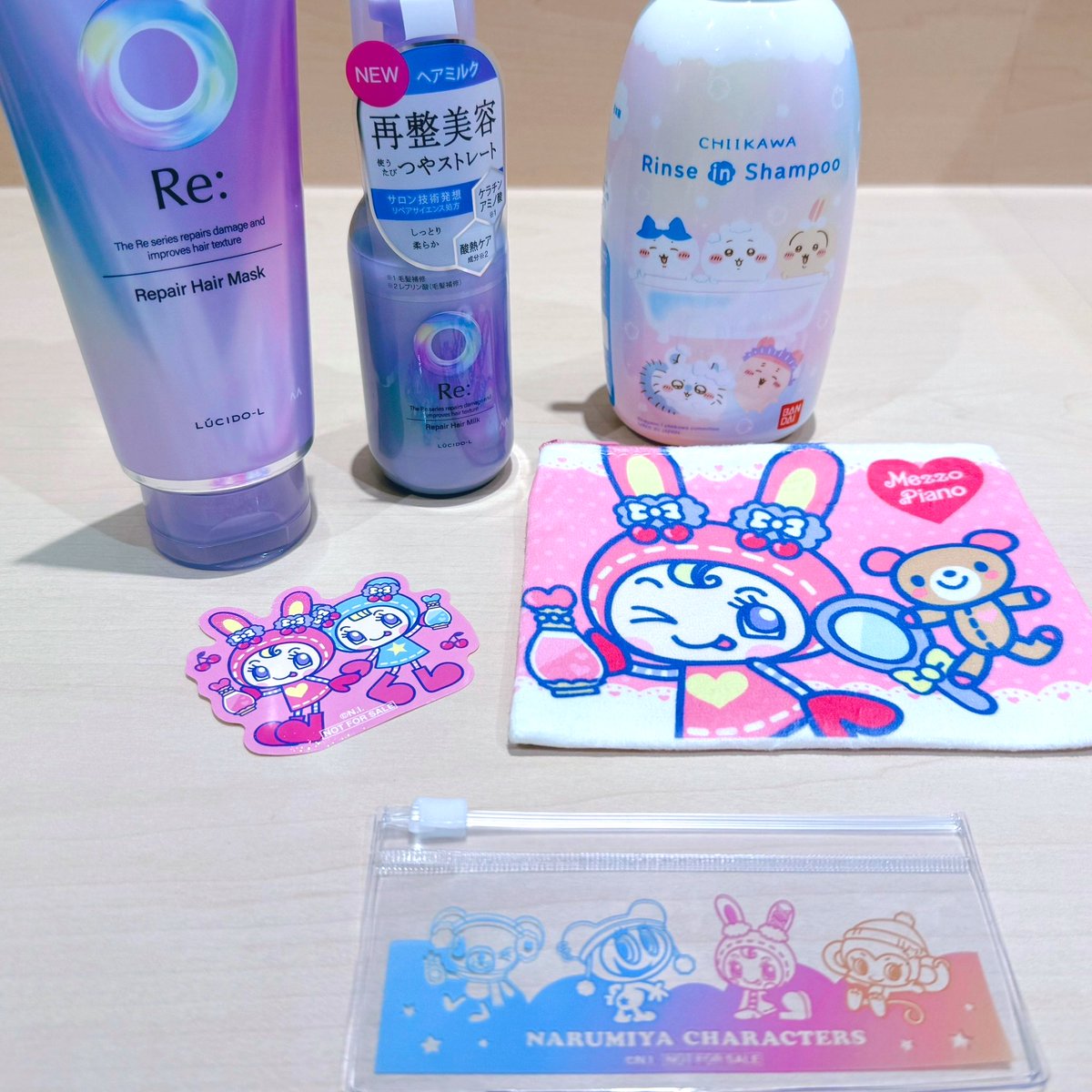 ちいかわレストラン🍽待ちの
あいだにマツキヨ寄ったら🤍
今日からスタートの
ノベルティ発見ッ🥹🤍

2月13日(金)にオープンした
ちいかわレストラン🍽🤍
ついに行けるの楽しみすぎる🫰🏻 ᩚ