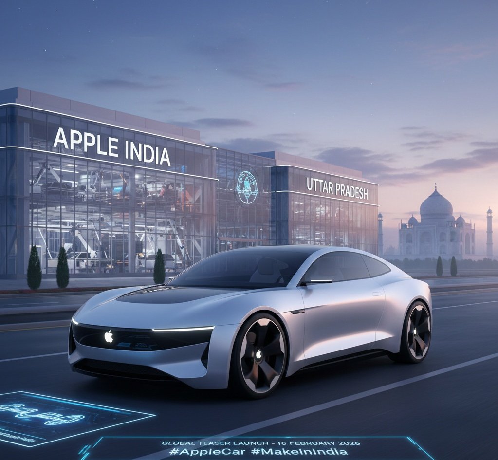 क्या अब सड़कों पर दौड़ेगी Apple की कार? आज ग्लोबल मार्केट में Apple Car के टीज़र का इंतज़ार है। सबसे बड़ी बात इसकी मैन्युफैक्चरिंग भारत (UP) में हो सकती है।
टेक की दुनिया में बड़ा धमाका होगा ये।
#Apple #AppleCar #electricvehicles 
#TechRevolution #Future
