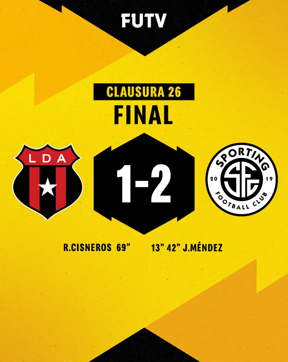 ⏰ 90’ | ¡FINAL!⁣⁣⁣⁣⁣⁣⁣⁣⁣⁣⁣⁣
Sporting consigue la victoria de visita ante Alajuelense por la jornada 7.