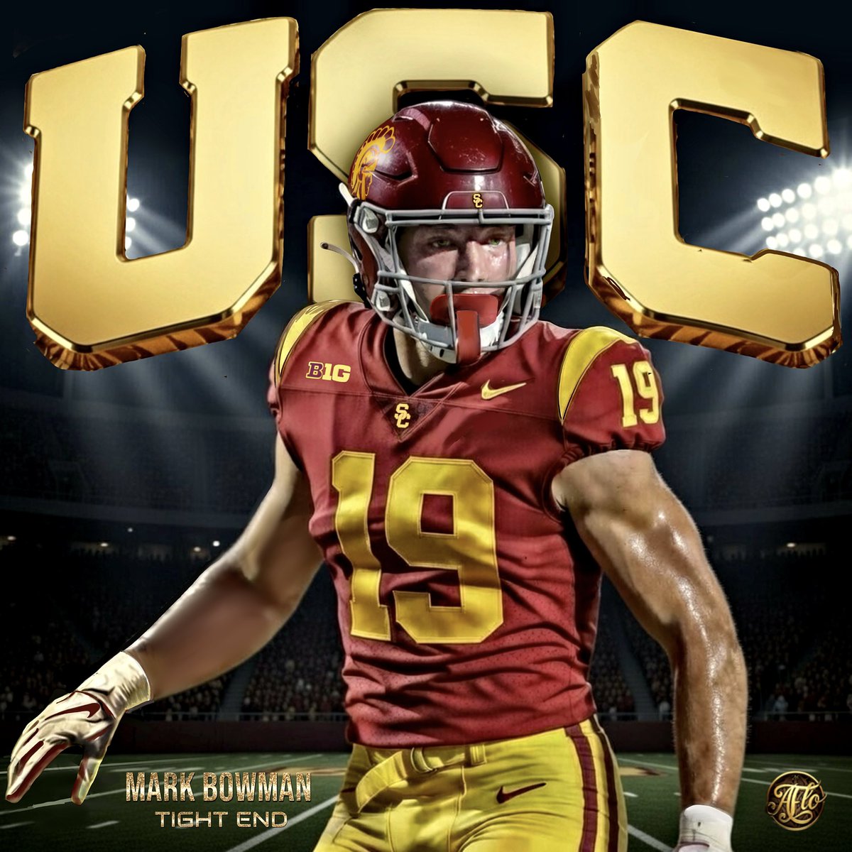 CoachAFlo's tweet photo. MARK BOWMAN - USC - TE
@Mark_Bowman09
#usc #trojans #football #0ffensiveline @On3USC @uscfb @CoachNua @usc_athletics @theperistyle @LincolnRiley @AnnieHanson_ @AnthonyJonesFB @CoachZachHanson @CoachSimmonsSC @DaGman7 @USCJ32 @Elijahblue_3 @ElijahBlu5. @MarcKulkin @MattLeinartQB @Tim_Prangley @FightOnRusty @uscpriority @LbcTrojan @TJAltimore @TheTrojanBlade @USCFootballNews @_LightTheTorch @USC_Nico @USC_LAFB @CoachChadSavage @chadbowden @DreBrownUSC @AaronAmaama @WestonZernechel @TrojanFBx