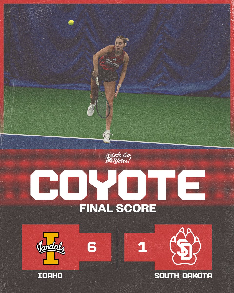 Back home Friday.

#GoYotes