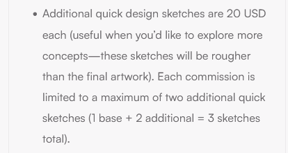 An idea from recent client—now offering "Multiple Sketch Concepts" on my #VGenComm service! Perfect for exploring more directions.🫶
Which do you prefer:
❣️multiple rough sketches first
❣️surpriseme,
❣️refine step by step
0r other? #ocart #characterdesign 
vgen.co/jiujiu