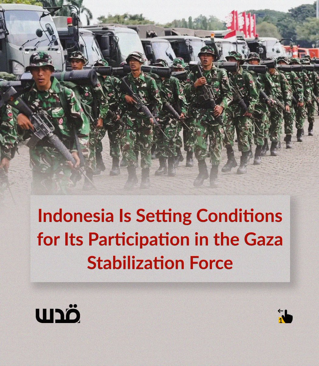 Indonesia has outlined strict conditions for any deployment to Gaza, emphasizing a humanitarian and legally sanctioned role. 

The country stresses that its forces will operate under national command, avoid combat, and will not support forced displacement or demographic changes,