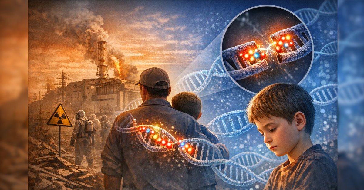 NazologyInfo's tweet photo. チェルノブイリで被曝した作業員の子供たちに「DNA変異」を発見
https://t.co/v8Vja2xiSH

1986年に起きたチェルノブイリ原子力発電所事故。独ボン大学はその除染作業員の子供たちを調査。その結果、彼らにDNA変異が起こっていることを世界で初めて発見しました。 https://t.co/1bf3rtnQuz
