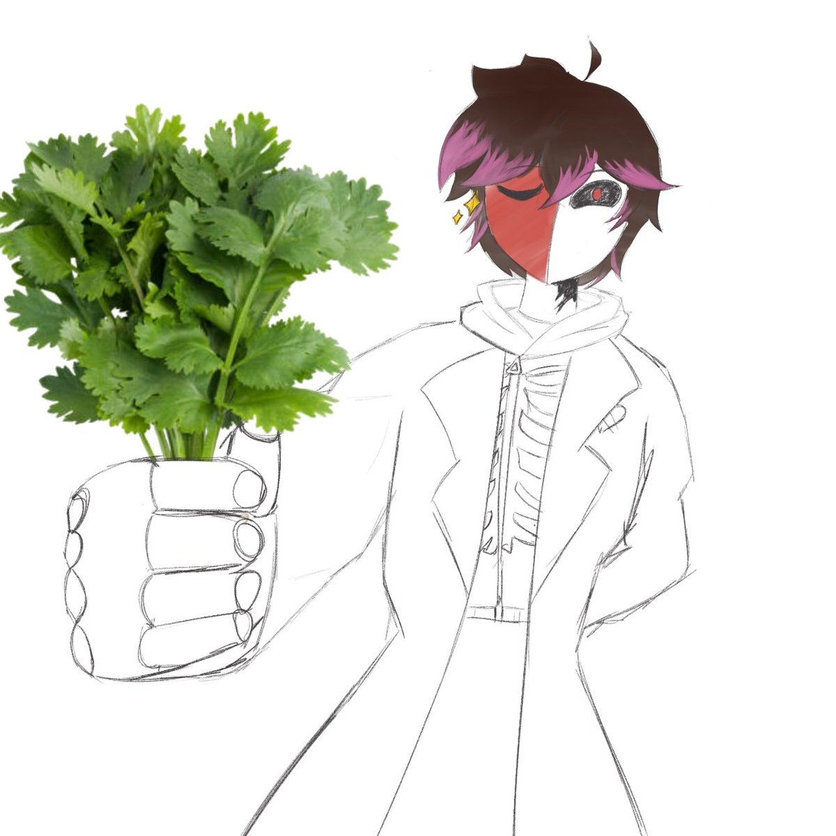 Se que es algo tarde pero... Te traje un ramo de perejil para que seas espectador(a)

#VtuberES