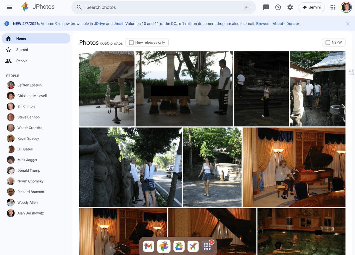 get2karthik's tweet photo. The world of #EpsteinFiles in a webshell 

#Jmail #Jefftube #Jphotos #Jdrive #Jemini  #Jwiki 😂😂😂 

#Jotify and #jemini are crazy as *$^%#

https://t.co/xqGHJcrilE https://t.co/wfCn0dRhFV