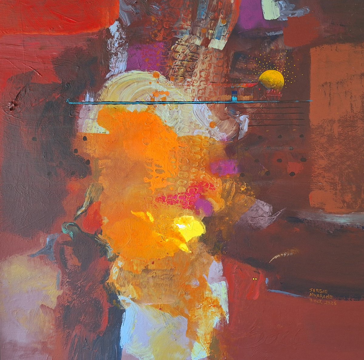 DavidDukeMental's tweet photo. Oracion 00001370
Mixta sobre lienzo
100x100cm 
Trae dos firmas colaboración de Sergio Alvarado de Guatemala y David Duke de El Salvador

#ElSalvador #ElSalvadorRenace #elsalvadoravanza #arte #art #artwork #dukement #modernekunst #elsalvadorart #CentroamericaArt https://t.co/YoXLJ2LkuT