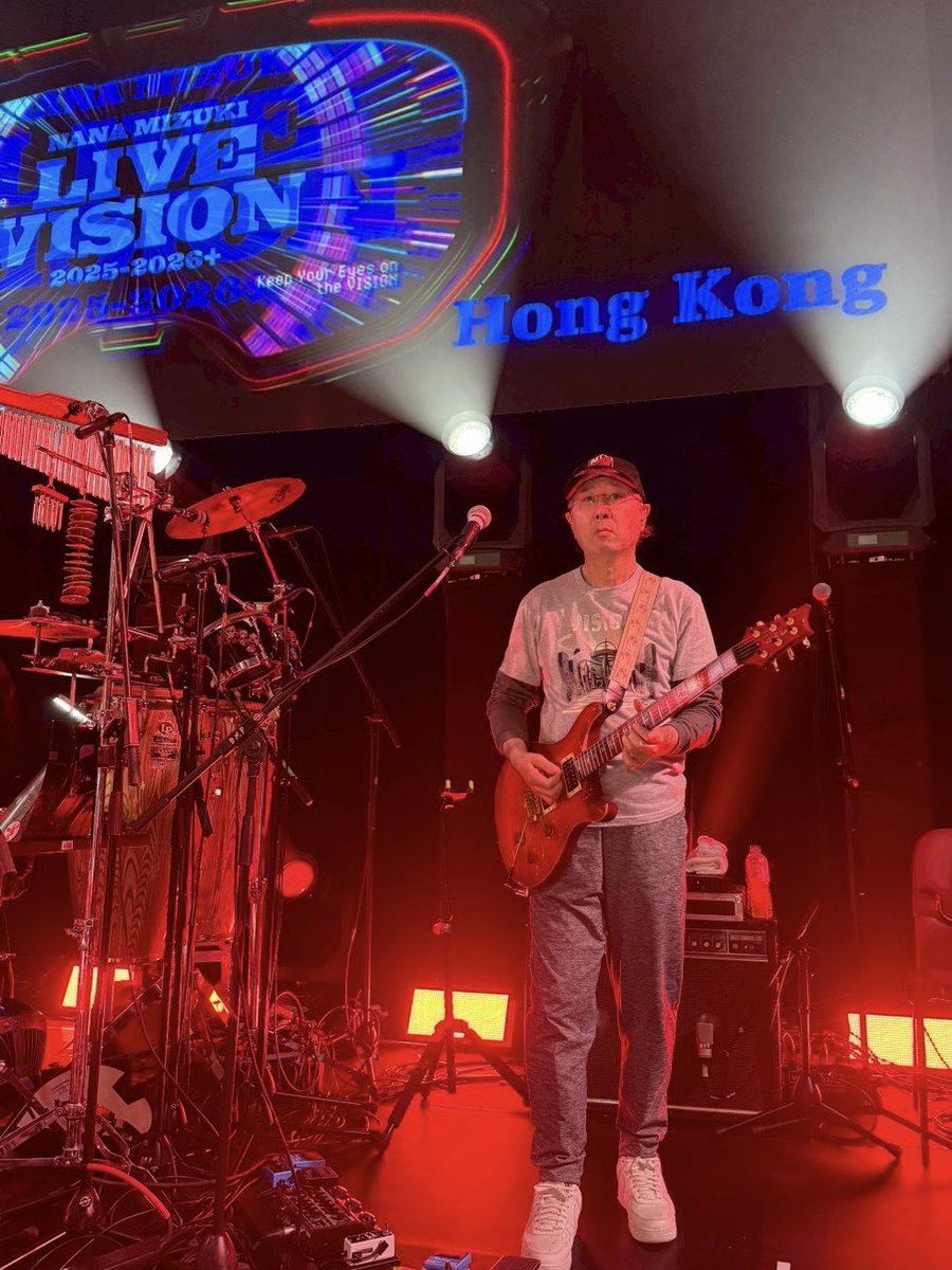 Erital's tweet image. 水樹奈々さんNANA MIZUKI LIVE VISION 2025-2026＋in HONG KONG。激アツな盛り上がり、そして愛に溢れたサプライズ。沢山の素晴らしい歓迎をありがとうございました😊。香港の皆様素晴らしい👍。多謝❣️ #水樹奈々　#LIVE_VISION