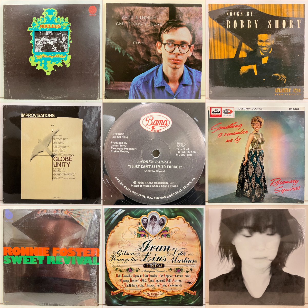 2/16 おはようございます。Ivan Lins / Juntos 822672-1、 Andrew