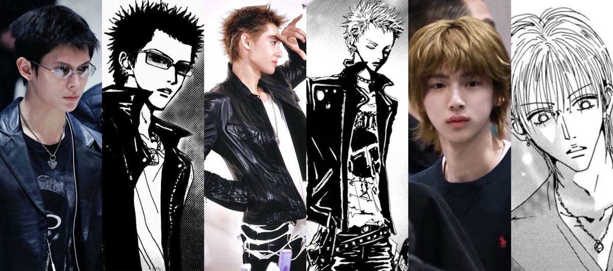 keontinn's tweet image. james as ren, martin as nobu, juhoon as naoki