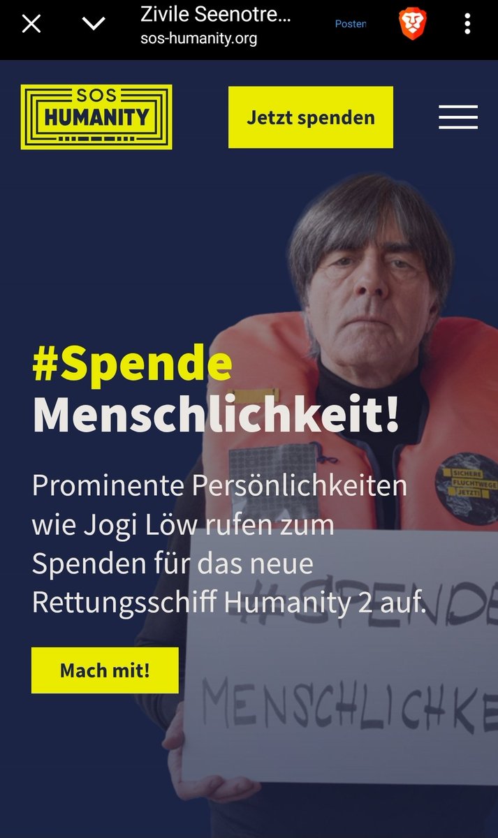 Im Alter werden sie richtig seltsam...
(Vermutlich ist er auch für höhere Steuern, Mehrarbeit für Deutsche, Waffen für Banderastan und Klimaschutz,... und was halt sonst noch so geeignet ist brave Menschen um den Verstand zu bringen... <a href="/DFB/">DFB (Verband)</a> ) 
#Schlepper #trafficking