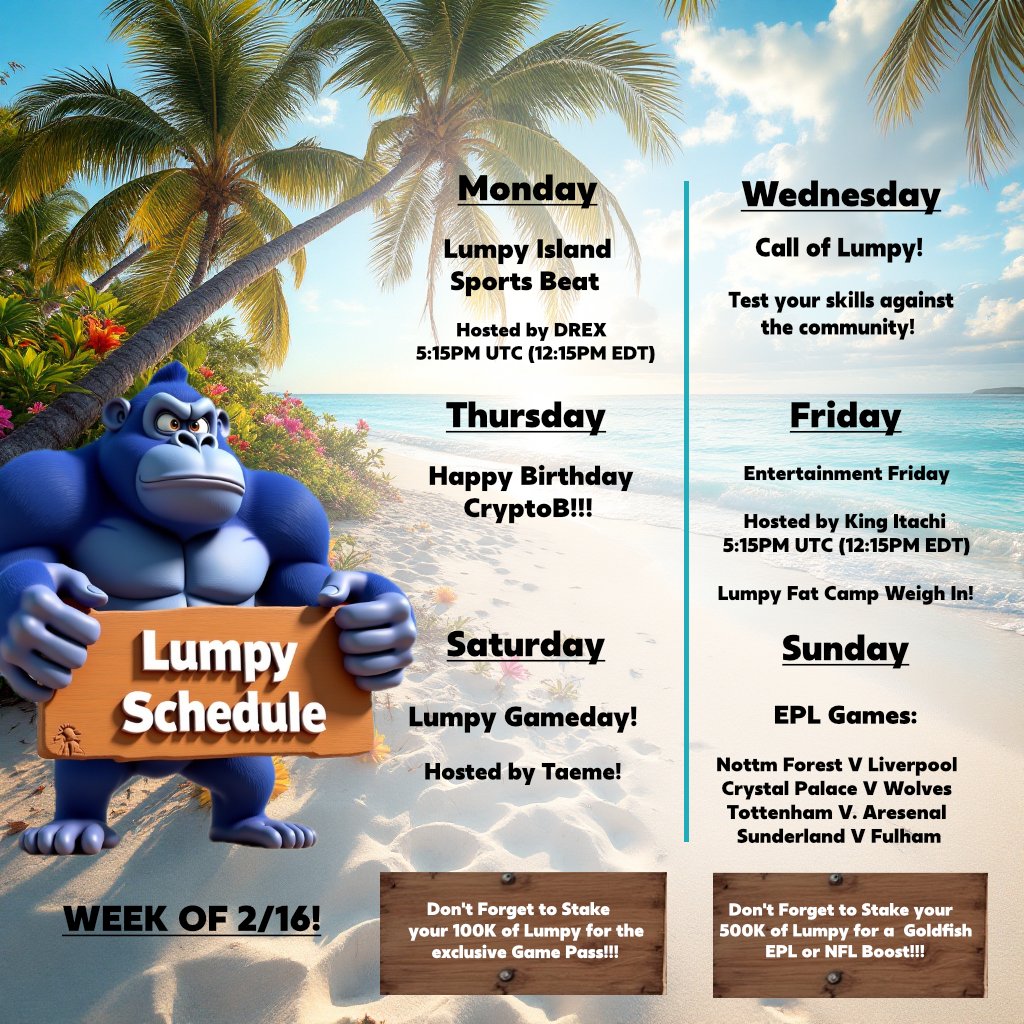 Lumpy CTO tweet media