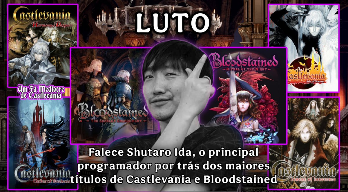 FaMediocre's tweet image. Infelizmente Shutaro Ida faleceu.
O seu legado no mundo dos videogames com certeza não será esquecido.

Obrigado por tudo, Shutaro. Seus jogos realmente marcaram a minha vida e a de muitos brasileiros.