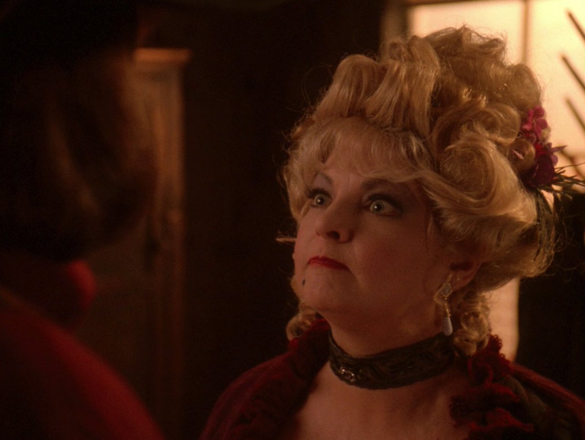 And just like that, Worf failed the romance side quest. #TNG #AFistfulOfDatas #allstartrek