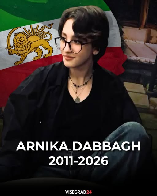 RickyDoggin's tweet photo. A 15-year-old Iranian swimming champion, Arnika Dabbagh was shot in the chest by the Islamic Regime in Iran on January 9, 2026, during the nationwide uprising in the city of Gorgan.

She held multiple national medals and dreamed of competing in the Olympics one day.
She was prevented from receiving timely emergency medical care and bled from her injuries, due to the communications blackout imposed by the Islamic Regime.

Rest in peace, Arnika 💔