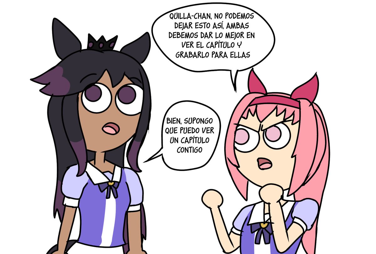 <a href="/QuillaQueen_Uma/">Quilla Queen</a> y Haru les toca ver una serie, pero una Uma que estaba de paso y una Uma pirata fueron a cambiar un poco las cosas 

#umamusume #UmaMusumePrettyDerby #umamusumecinderellagray #umamusumefanart #UmaMusumeGlobal #QuillaQueen #HaruUrara #CatireBello #BikoPegasus