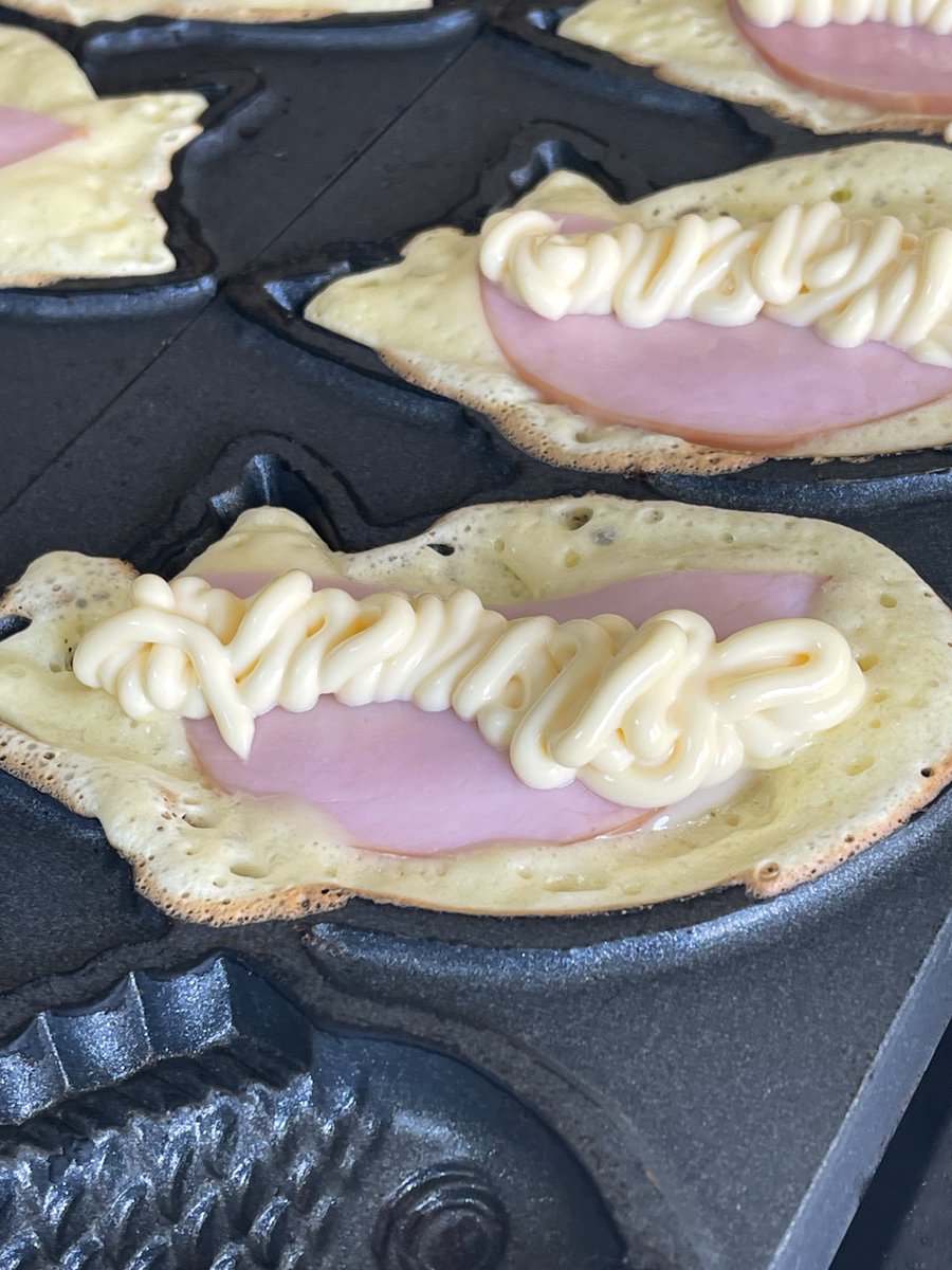 (」ﾟДﾟ)」たい焼き焼けたわよ─────!!!!